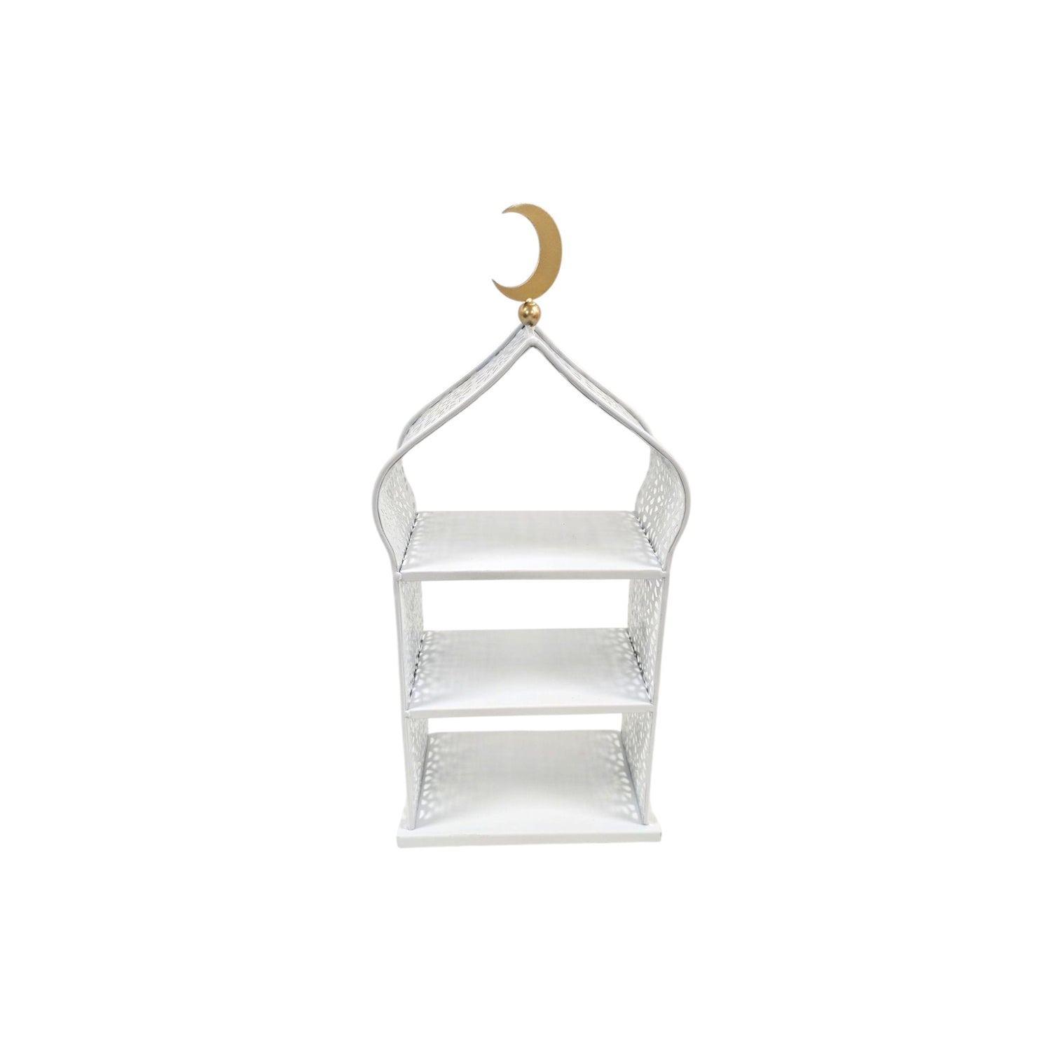Plateau oriental 2 étages - Blanc - Happy Muz Deco