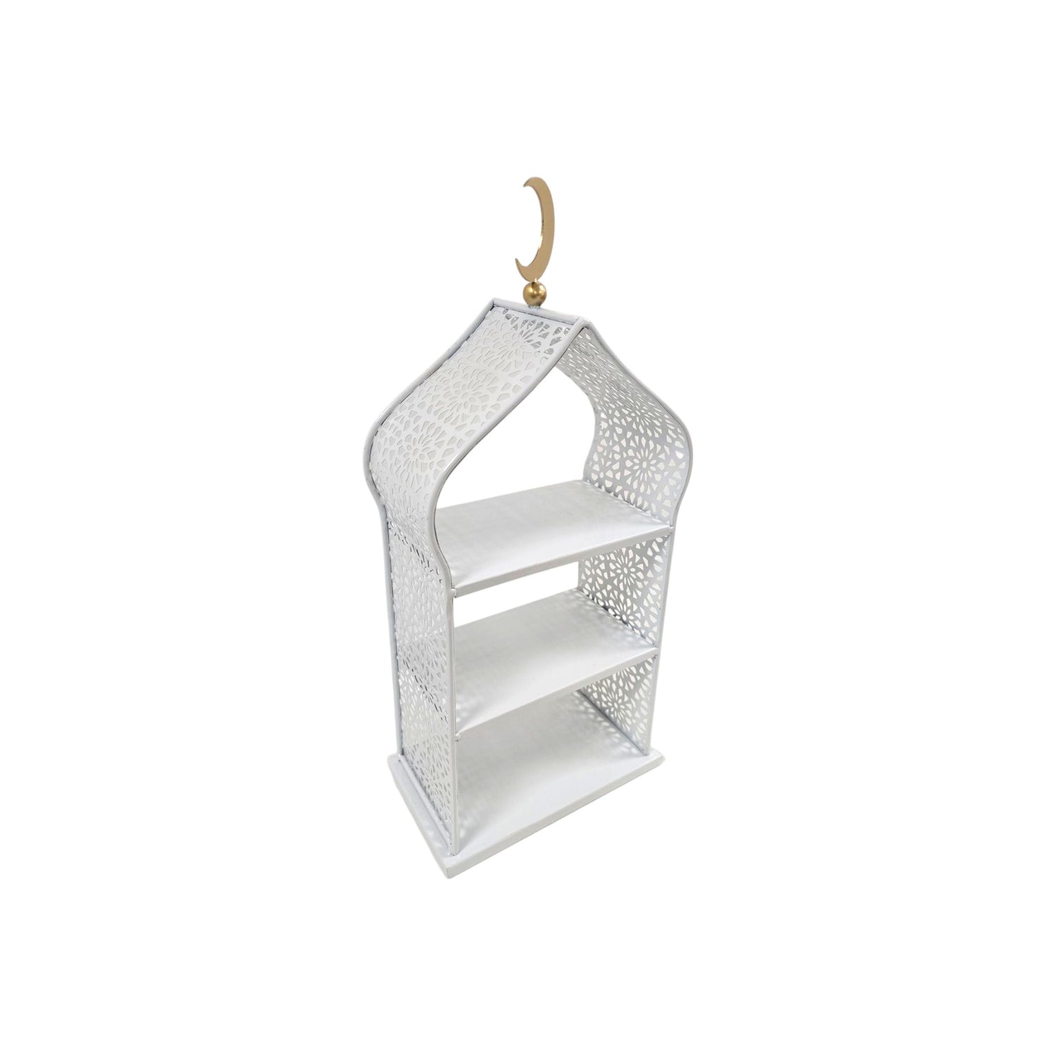 Plateau oriental 2 étages - Blanc - Happy Muz Deco