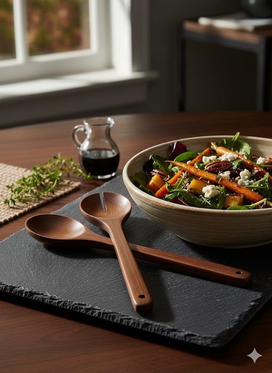 Set à Salade en Bois d’Acacia- Happy Muz Deco