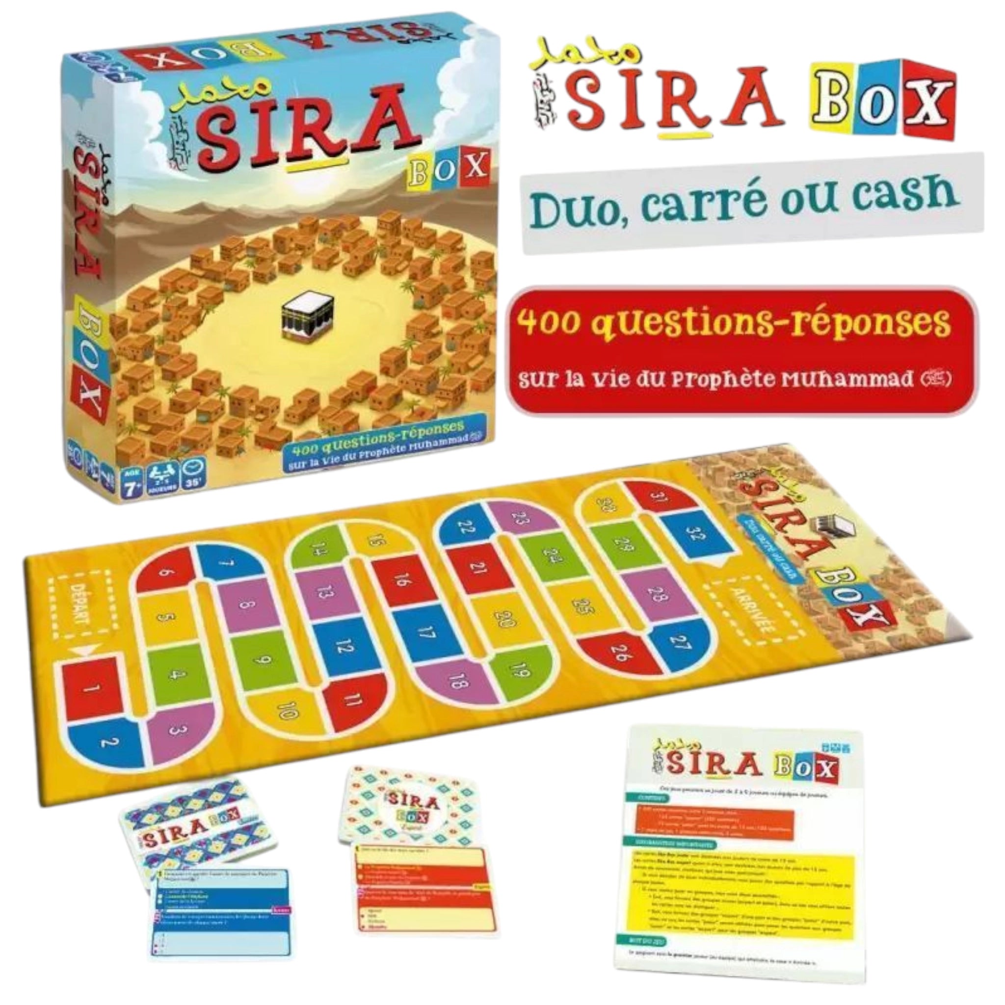 Sira Box - Jeu de société sur la vie du Prophète Mohammed ﷺ - Happy Muz Deco