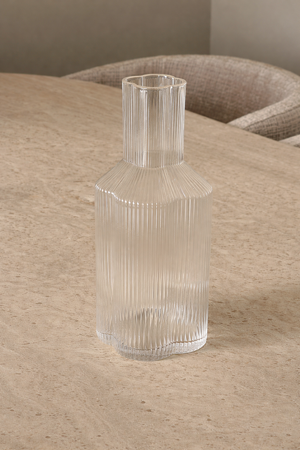 Carafe Trèfle en verre - Happymuzdeco