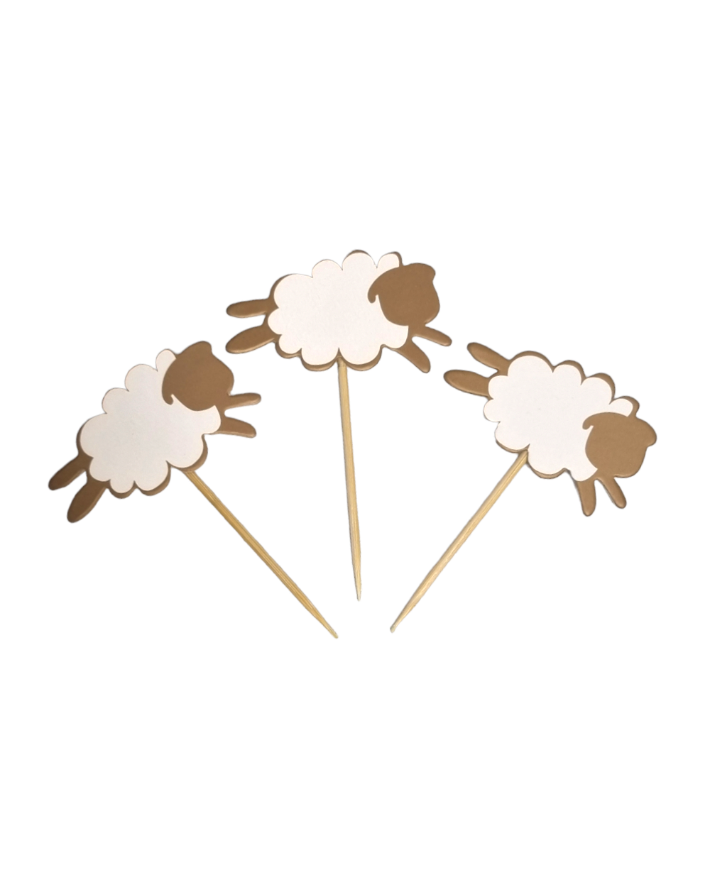 Cupcake Topper in the shape of a Sheep for Eid el Adha