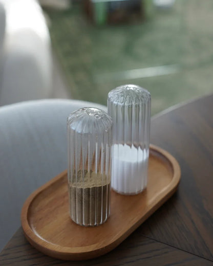 Ensemble Salière et Poivrière en verre - Happymuzdeco