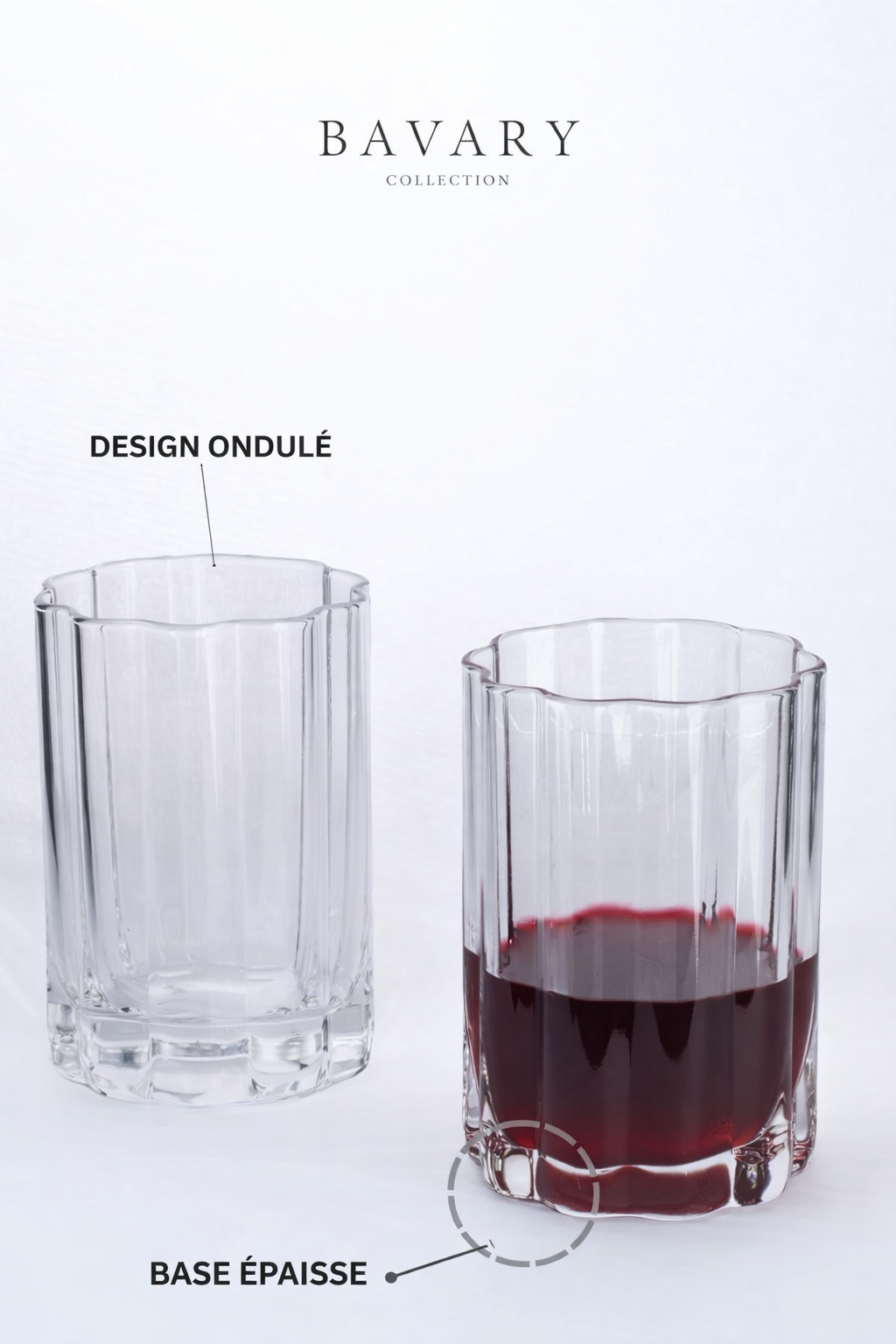 Lot de 2 Grand Verres Luno - Happymuzdeco