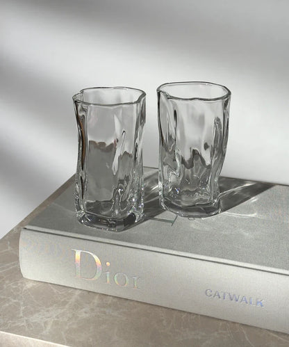 Lot de 6 Grands Verres Design Wave - Happymuzdeco