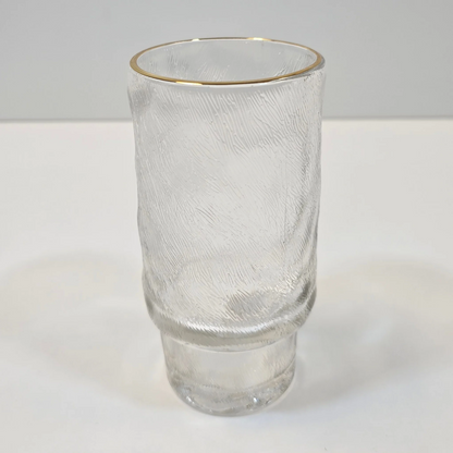Lot de 6 grands Verres Ice – Liseré Doré - Happymuzdeco