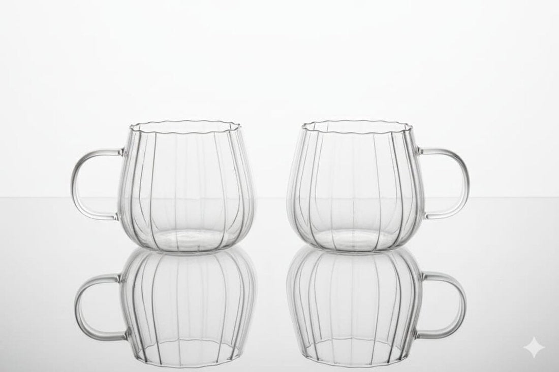 Lot de 2 tasses à café Timeless – 350 ml - Happymuzdeco