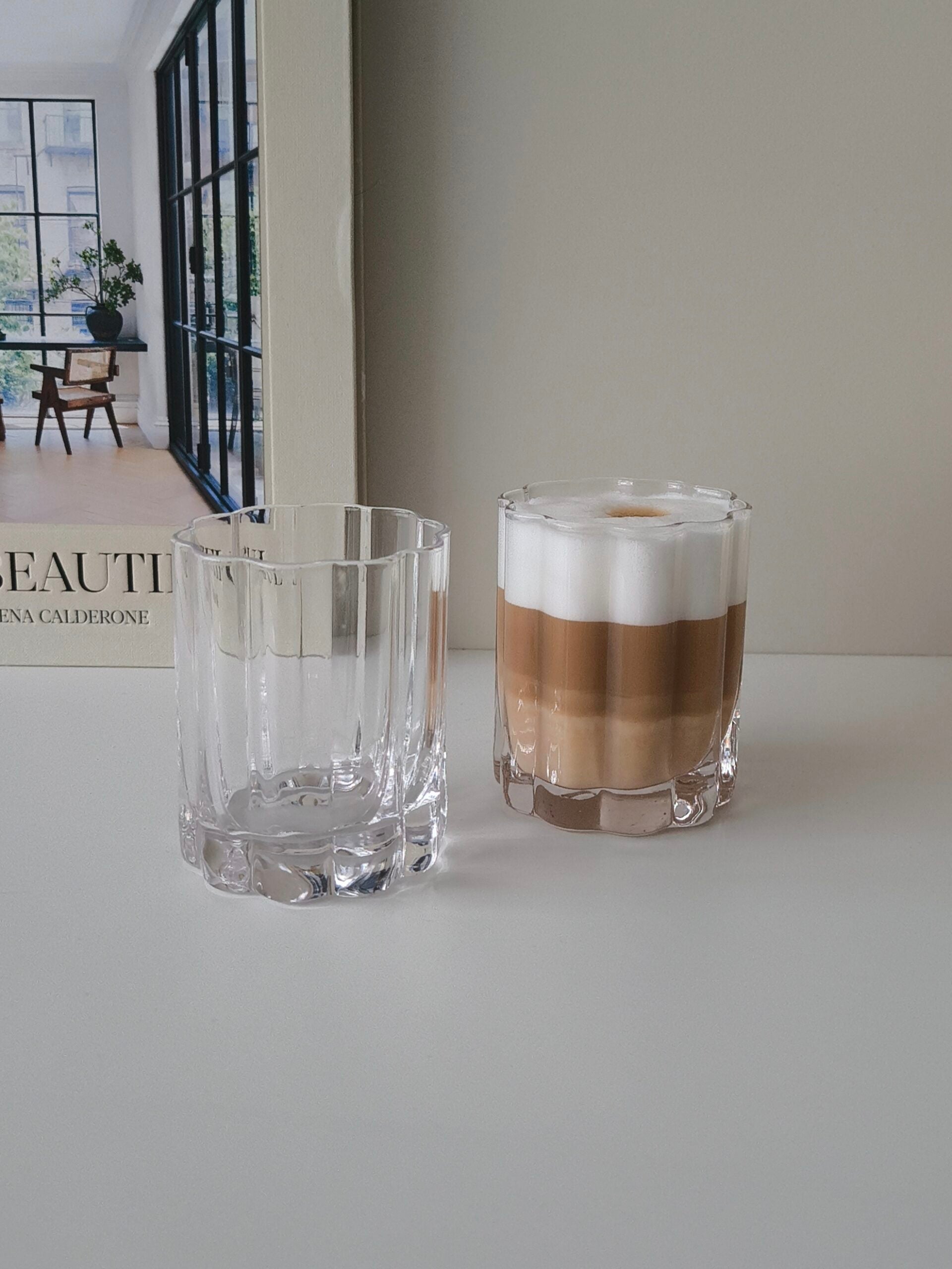 Lot de 2 Petit Verres Luno - Happymuzdeco