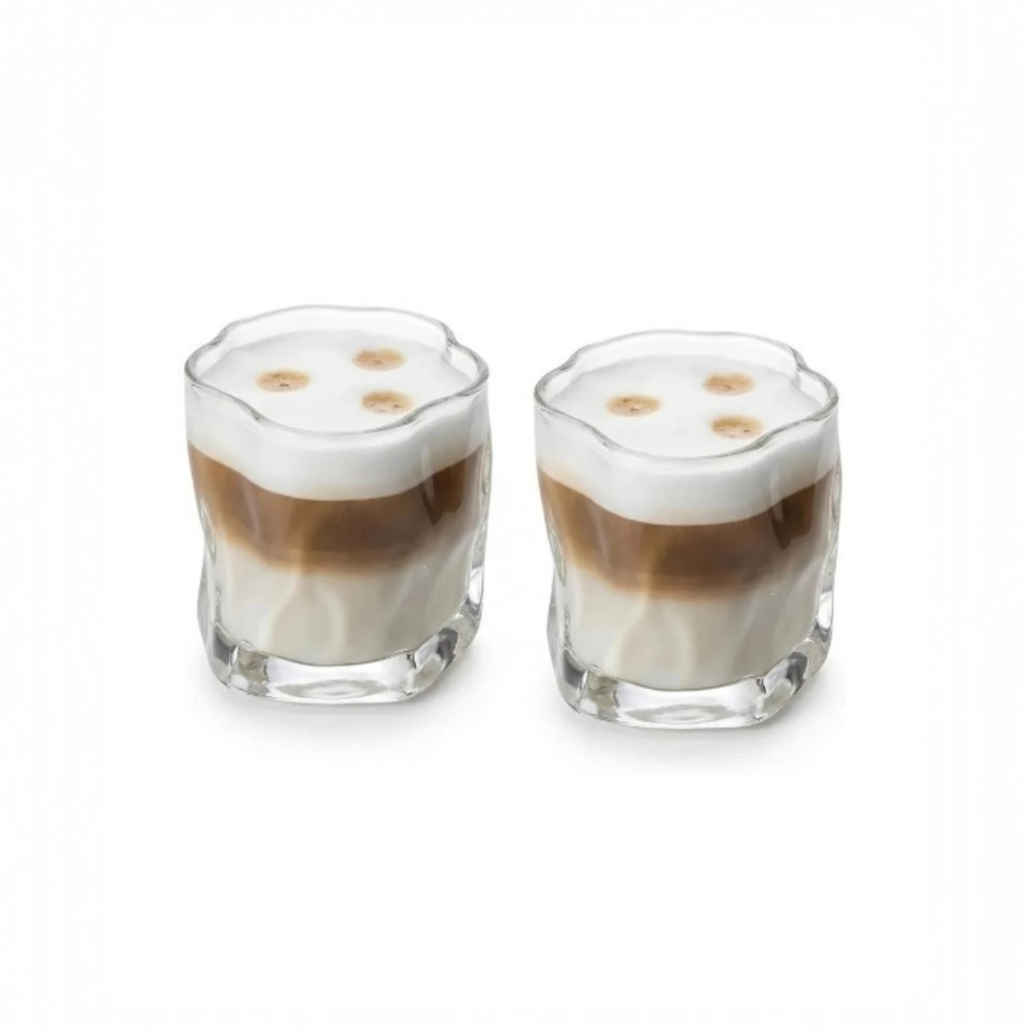 Lot de 6 Petits Verres Design Wave - Happymuzdeco
