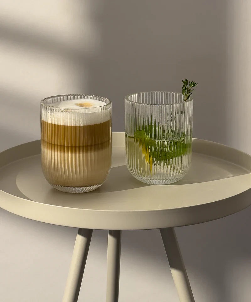 Lot de 6 Petits Verres Stripped - Happymuzdeco