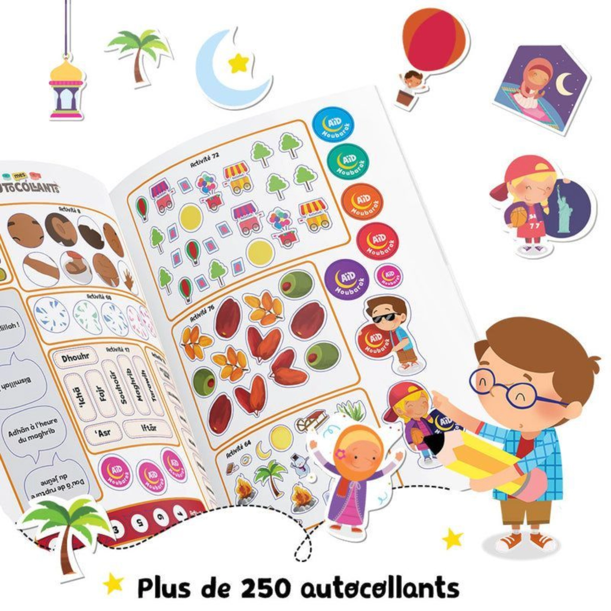 Mon Cahier De Ramadan ( Pour Les Maternelles +4 Ans) - Happy Muz Deco