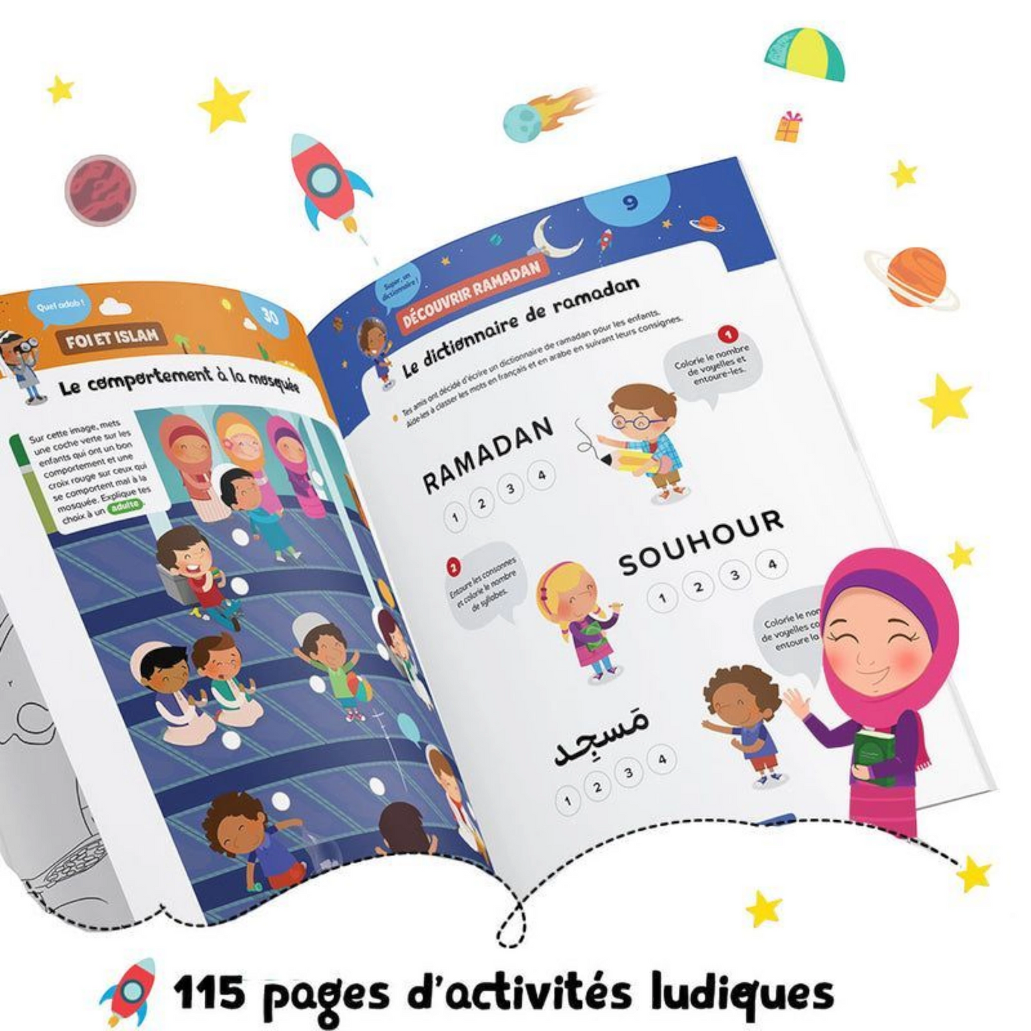 Mon Cahier De Ramadan ( Pour Les Grands +7 Ans) - Happy Muz Deco