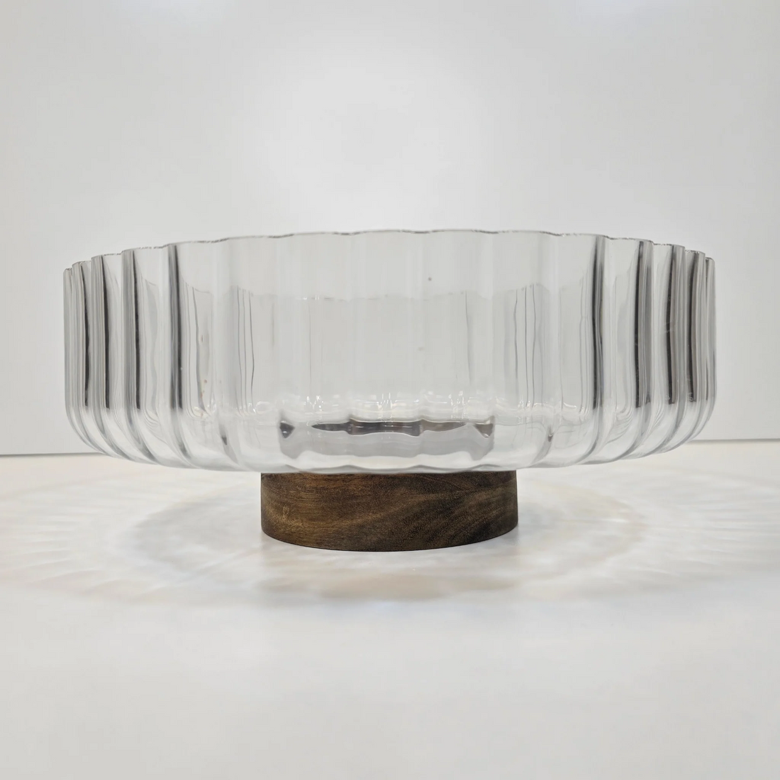 Saladier avec support en bois d’acacia – 26 cm - Happymuzdeco