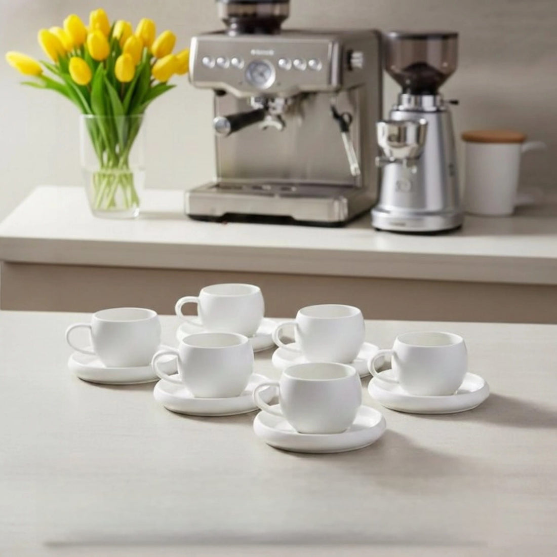Service à café Chubby – Tasses 120 ml - Happymuzdeco