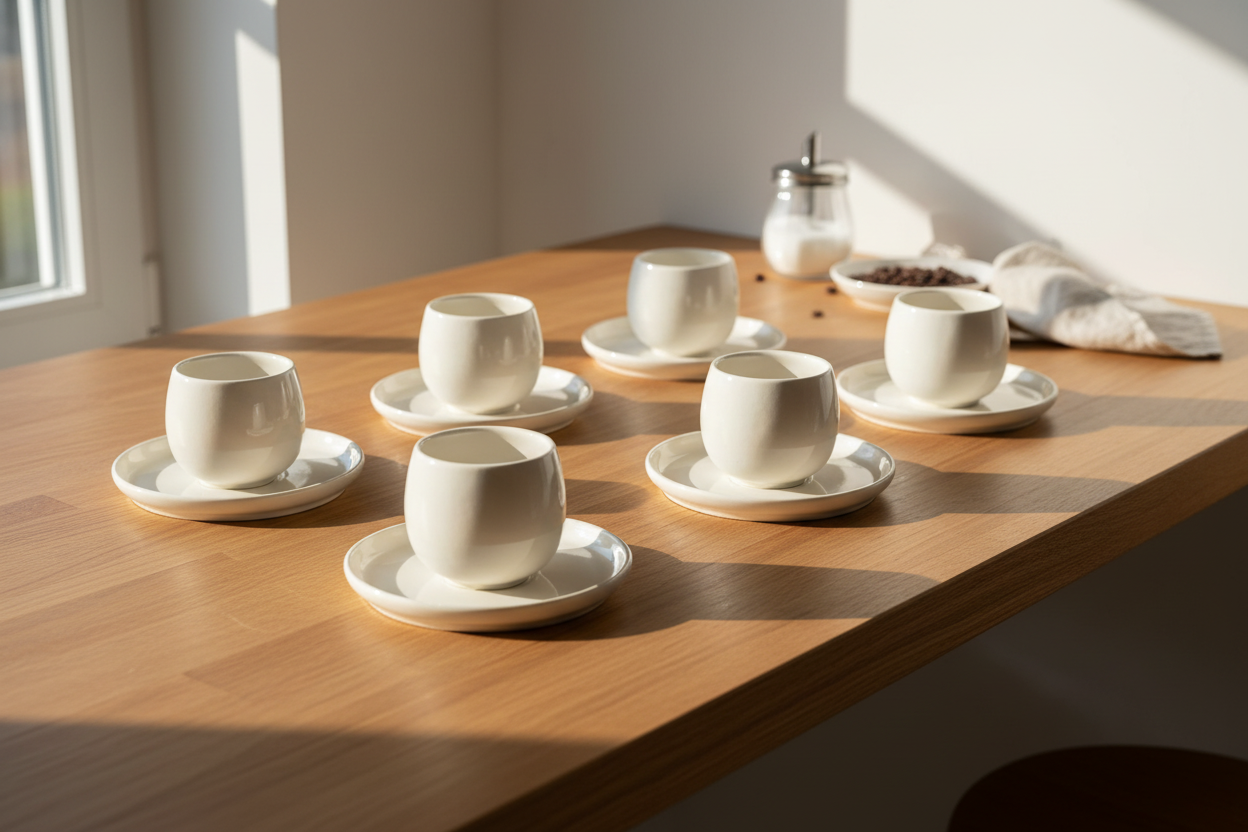 Service à café Egg – Tasses 120 ml