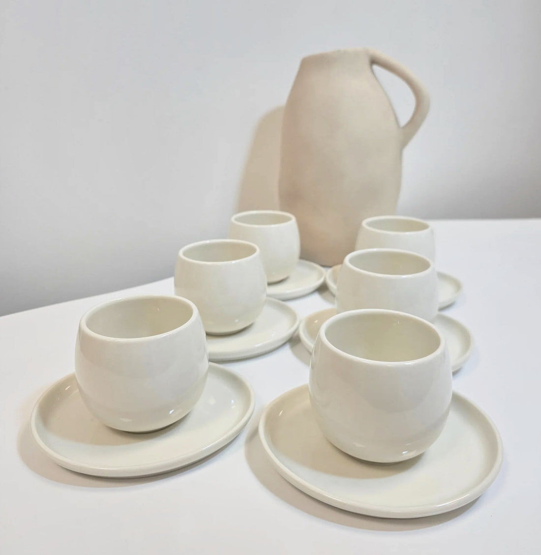 Service à café Egg – Tasses 200 ml - Happymuzdeco