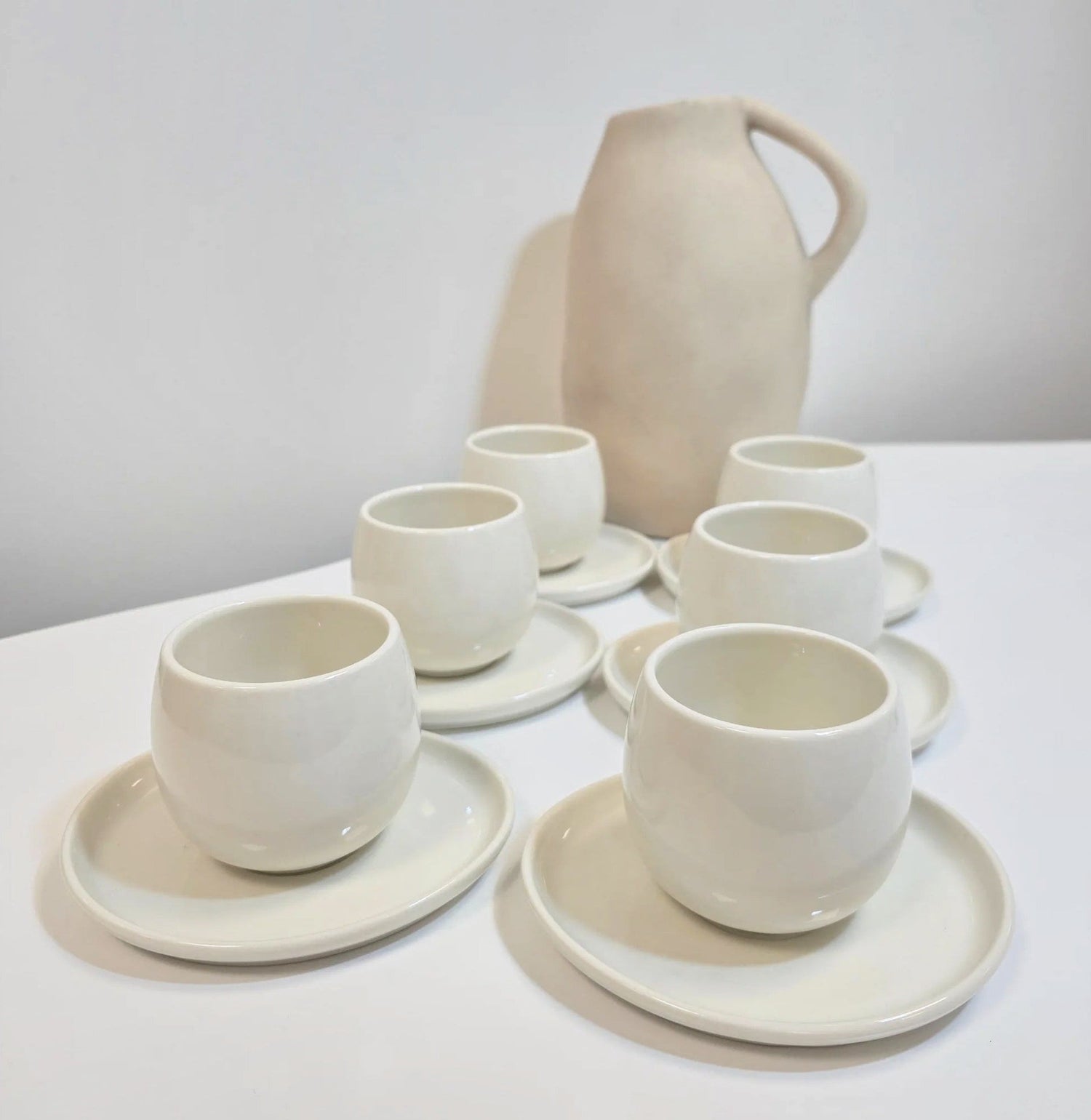 Service à café Egg – Tasses 200 ml - Happymuzdeco