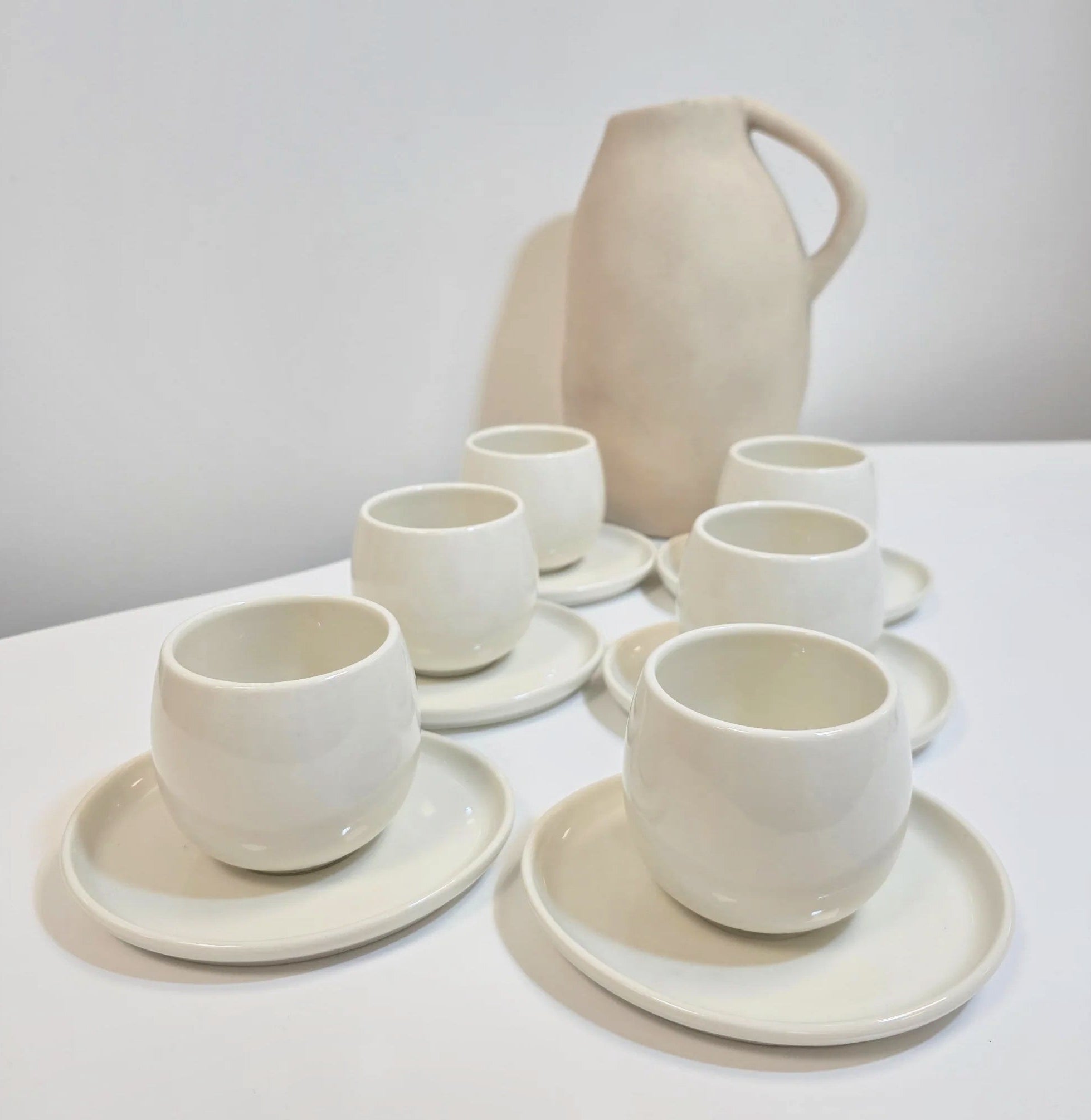 Service à café Egg – Tasses 200 ml - Happymuzdeco