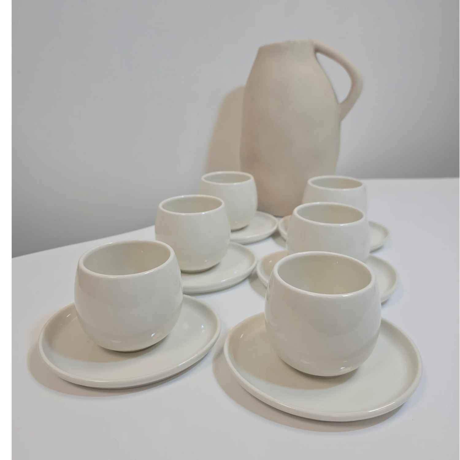 Service à café Egg – Tasses 200 ml - Happymuzdeco