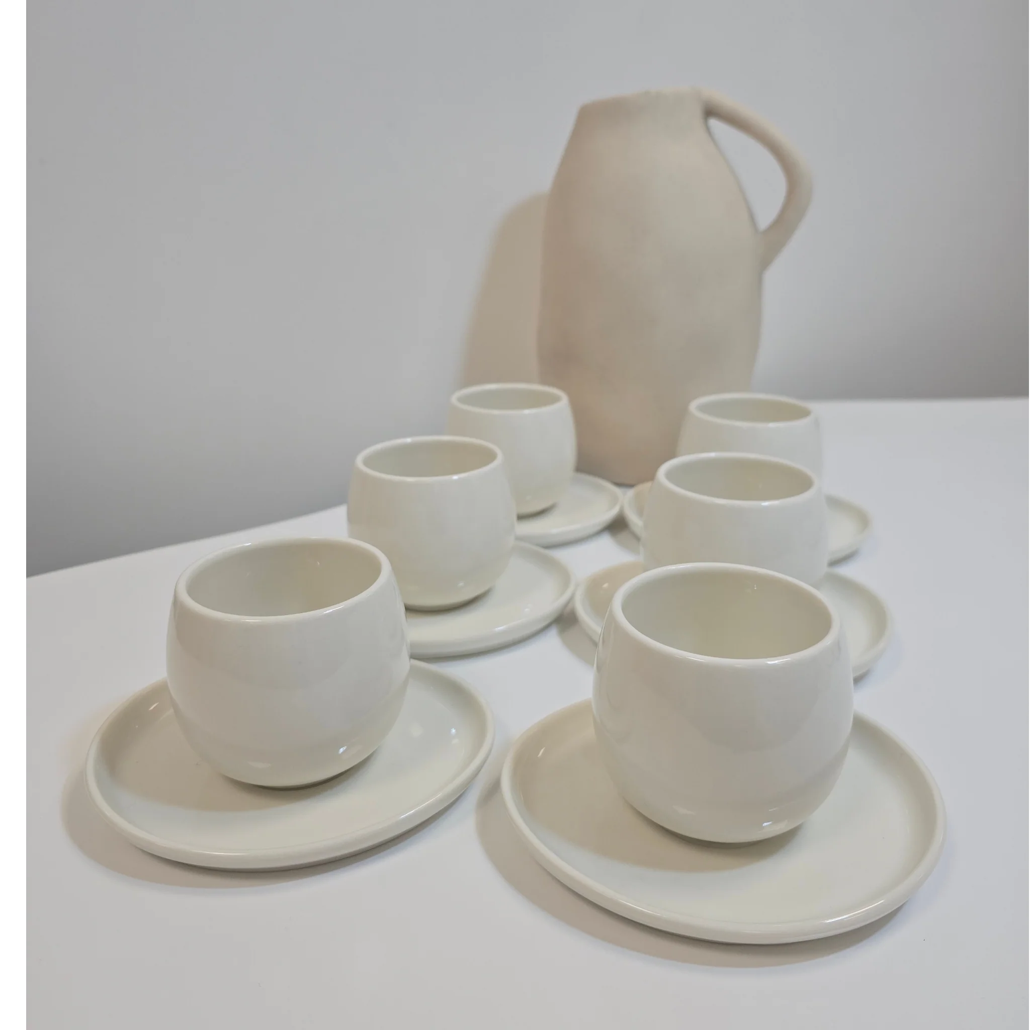 Service à café Egg – Tasses 200 ml - Happymuzdeco