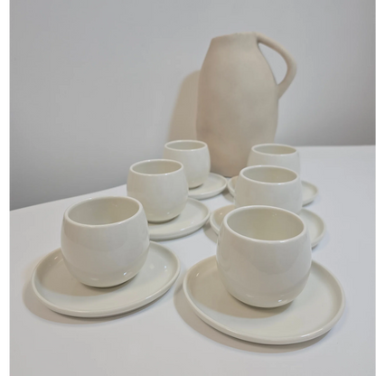 Service à café Egg – Tasses 200 ml - Happymuzdeco