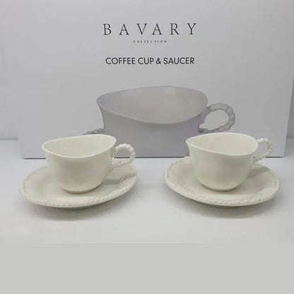 Service à café Pearl Coffee – Tasses 120 ml - Happymuzdeco