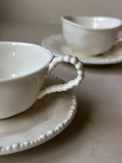 Service à café Pearl Coffee – Tasses 200 ml - Happymuzdeco