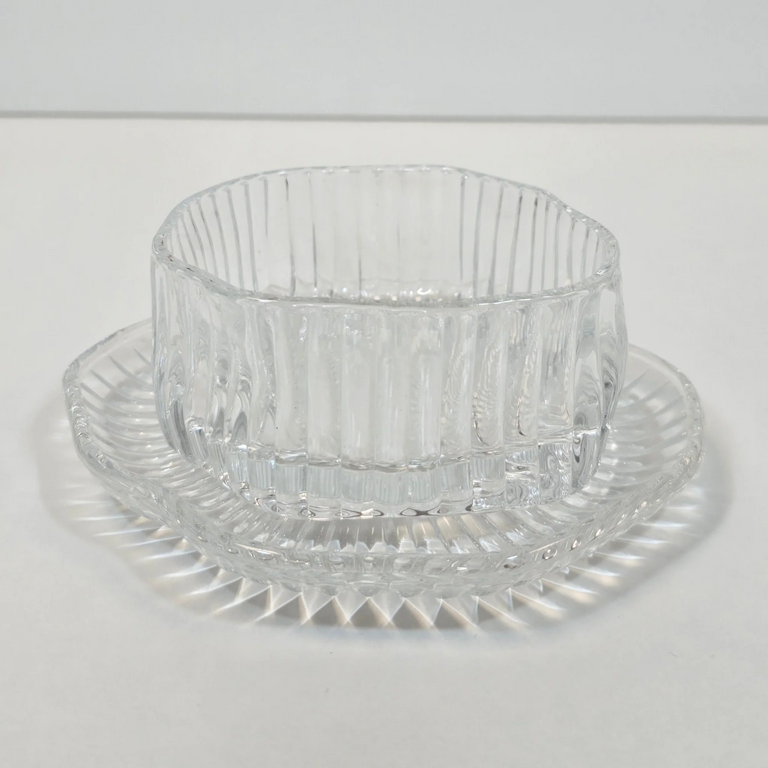 Set de bols apéritif en verre strié - Happymuzdeco