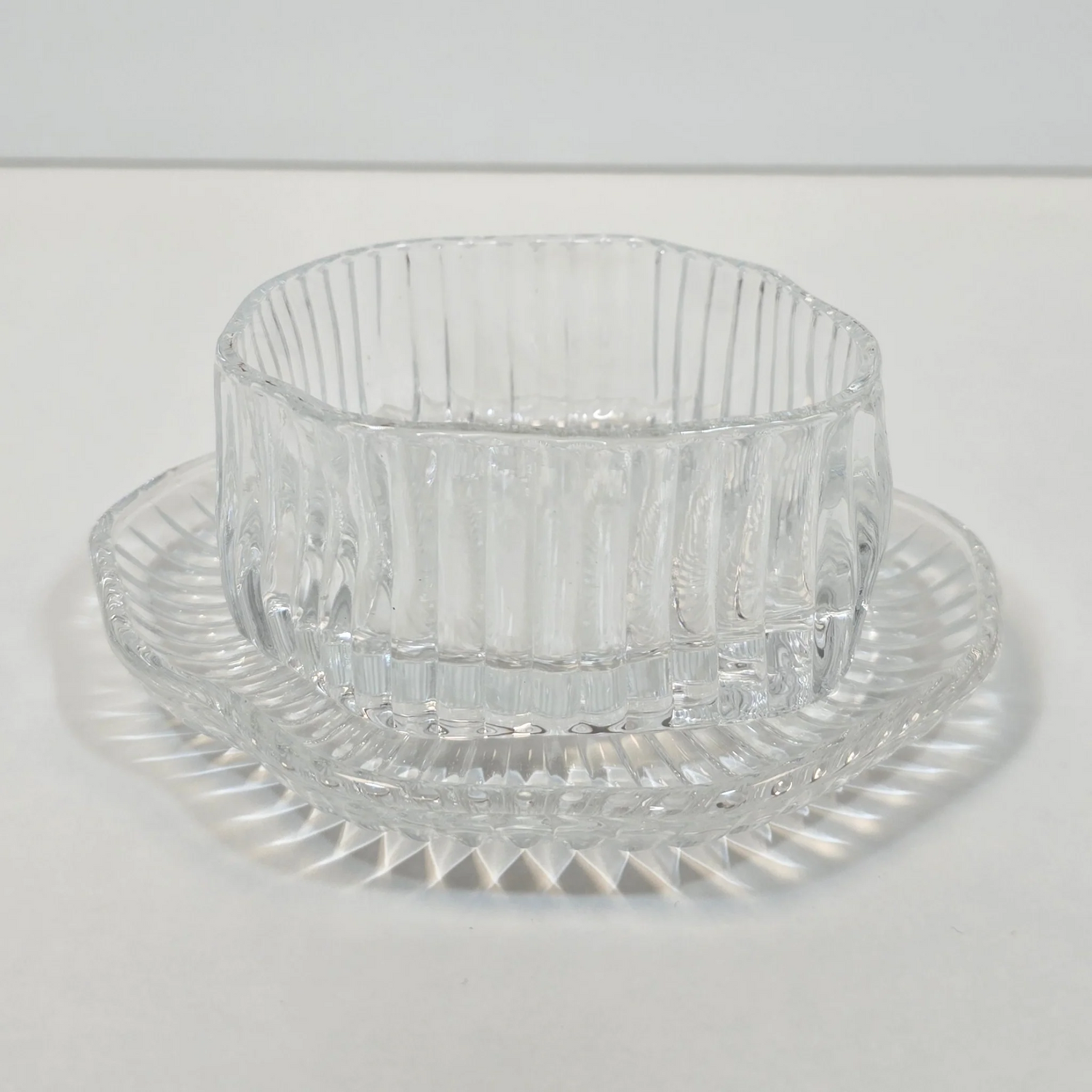 Set de bols apéritif en verre strié - Happymuzdeco