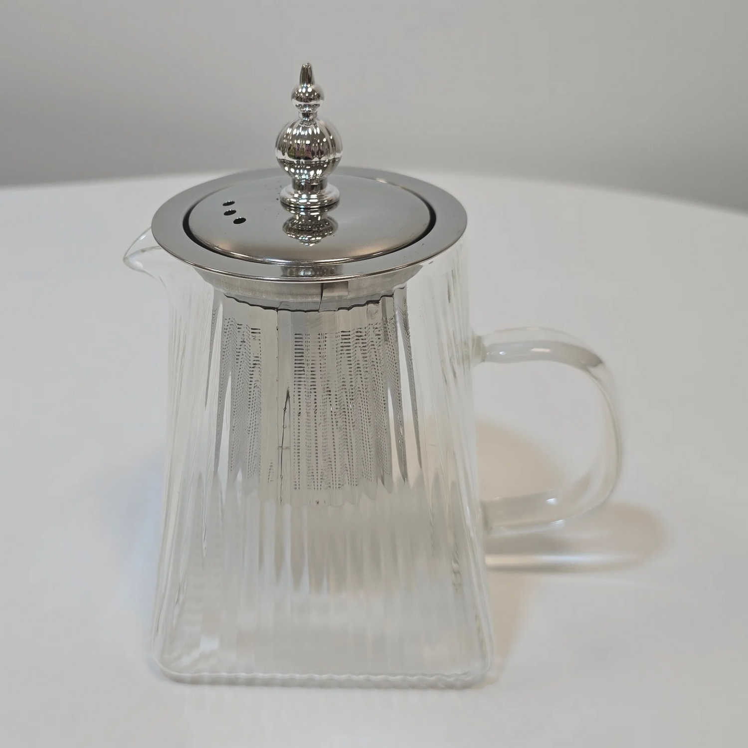 Théière argentée – 450 ml - Happymuzdeco