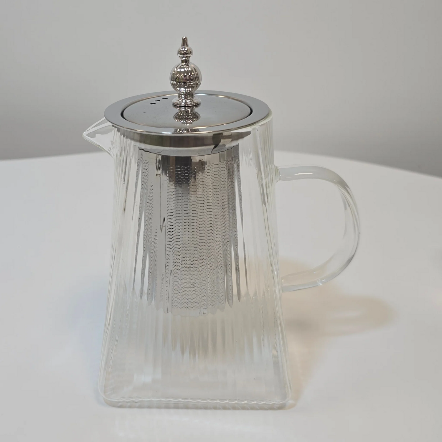 Théière argentée – 950 ml - Happymuzdeco