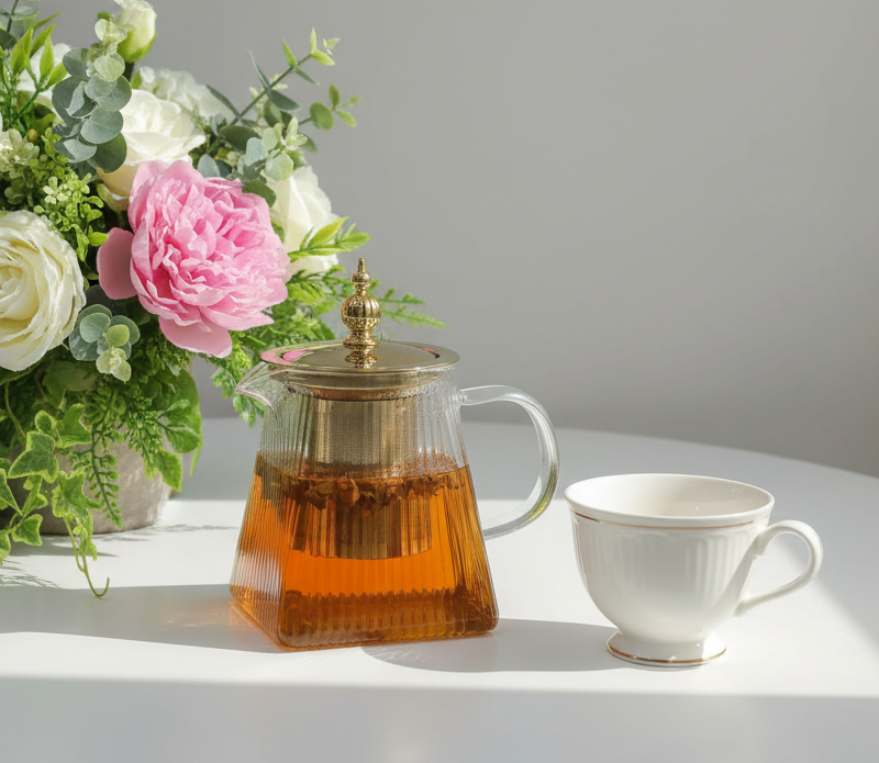 Théière dorée – 450 ml