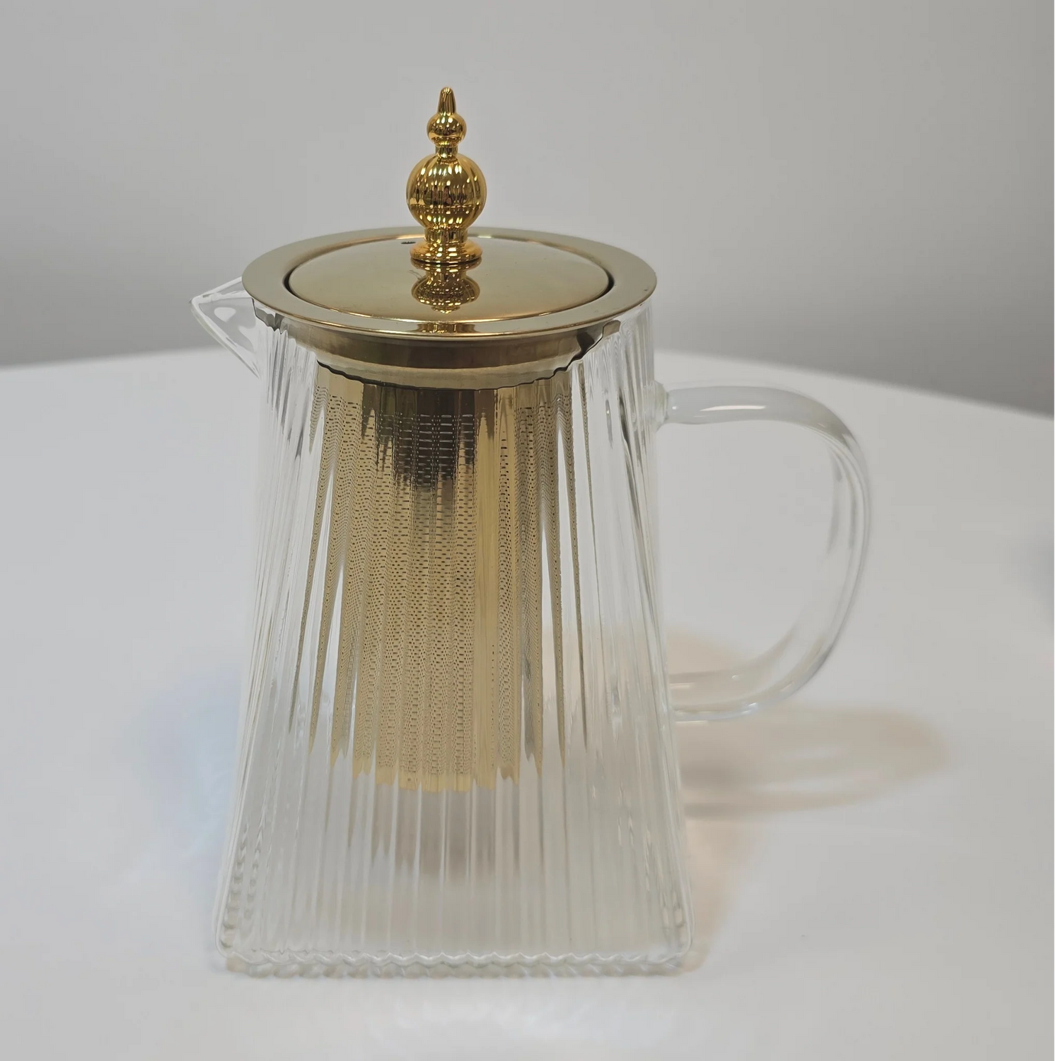 Théière dorée – 950 ml - Happymuzdeco