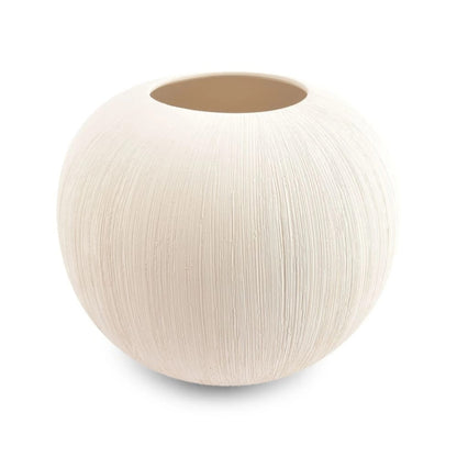 Vase Boule Effet Brossé - Happymuzdeco
