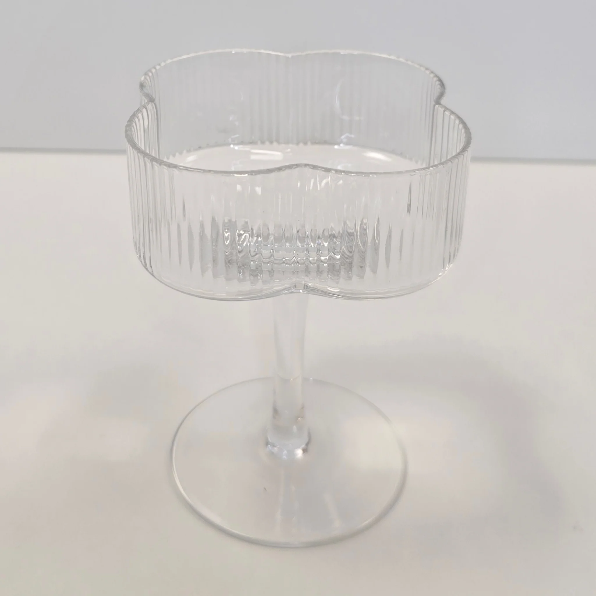 Lot de 6 verres à cocktail Trèfle - Happymuzdeco