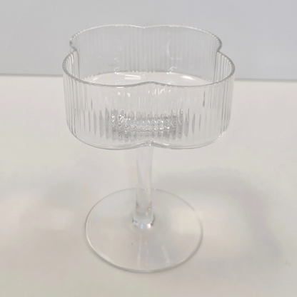 Lot de 6 verres à cocktail Trèfle - Happymuzdeco