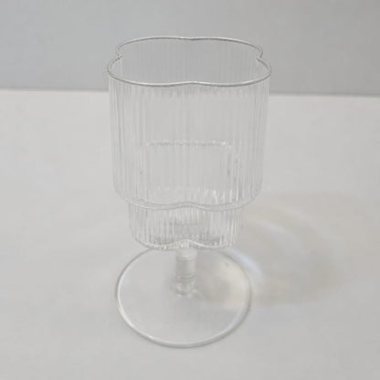 Lot de 6 verres à pied Trèfle
