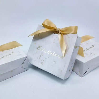 Gold Eid Mubarak Treat Bags/Boxes