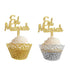Cupcake topper Eid Mubarak Dore | déco gâteau minnie | Eid Mubarak Deco 