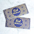 Enveloppes cadeaux eid mubarak bleu |  Eid Mubarak Enveloppes | Mini Enveloppes cadeaux