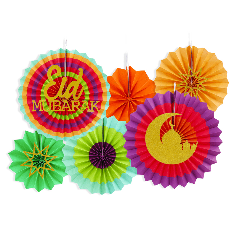 Eventails Multicolors C - Happy Muz Deco