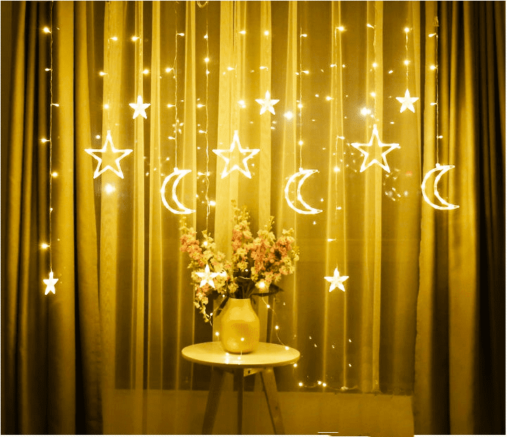 Guirlande Lumineuse LED - Croissant De Lune - Monlitcabane