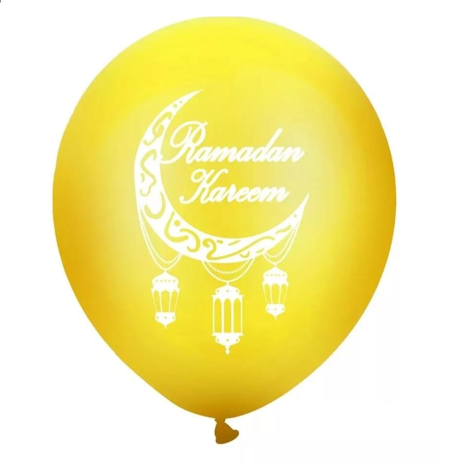 Ballons Ramadan Kareem x 5 - Happy Muz Deco