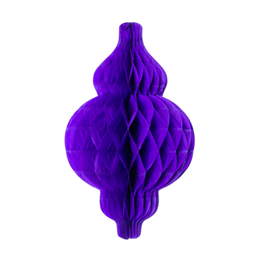 Honeycomb Paper Lantern - Purple