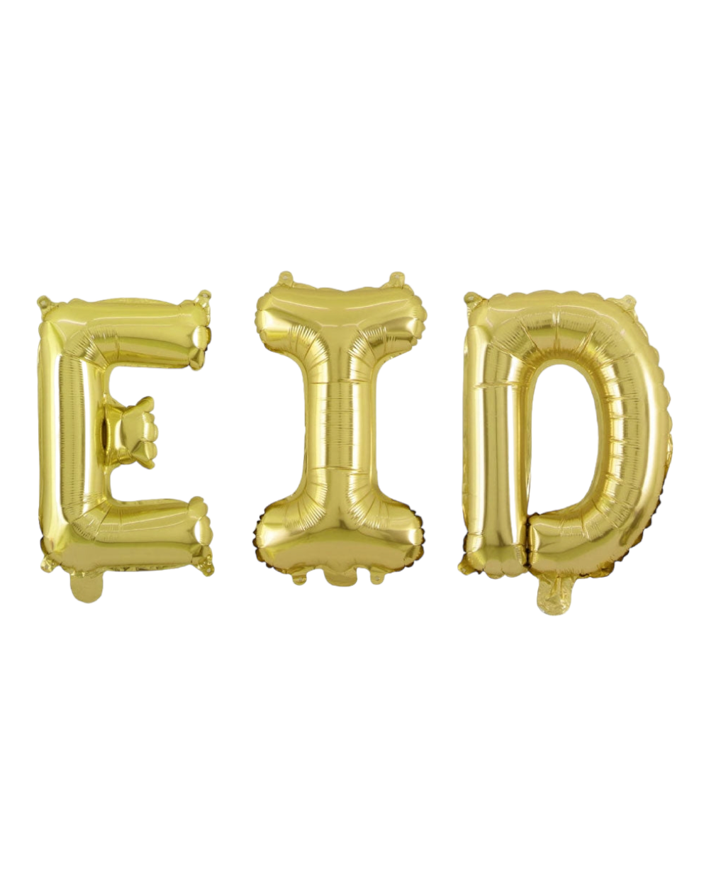 Ballons lettres geantes EID Dore - Happy Muz Deco