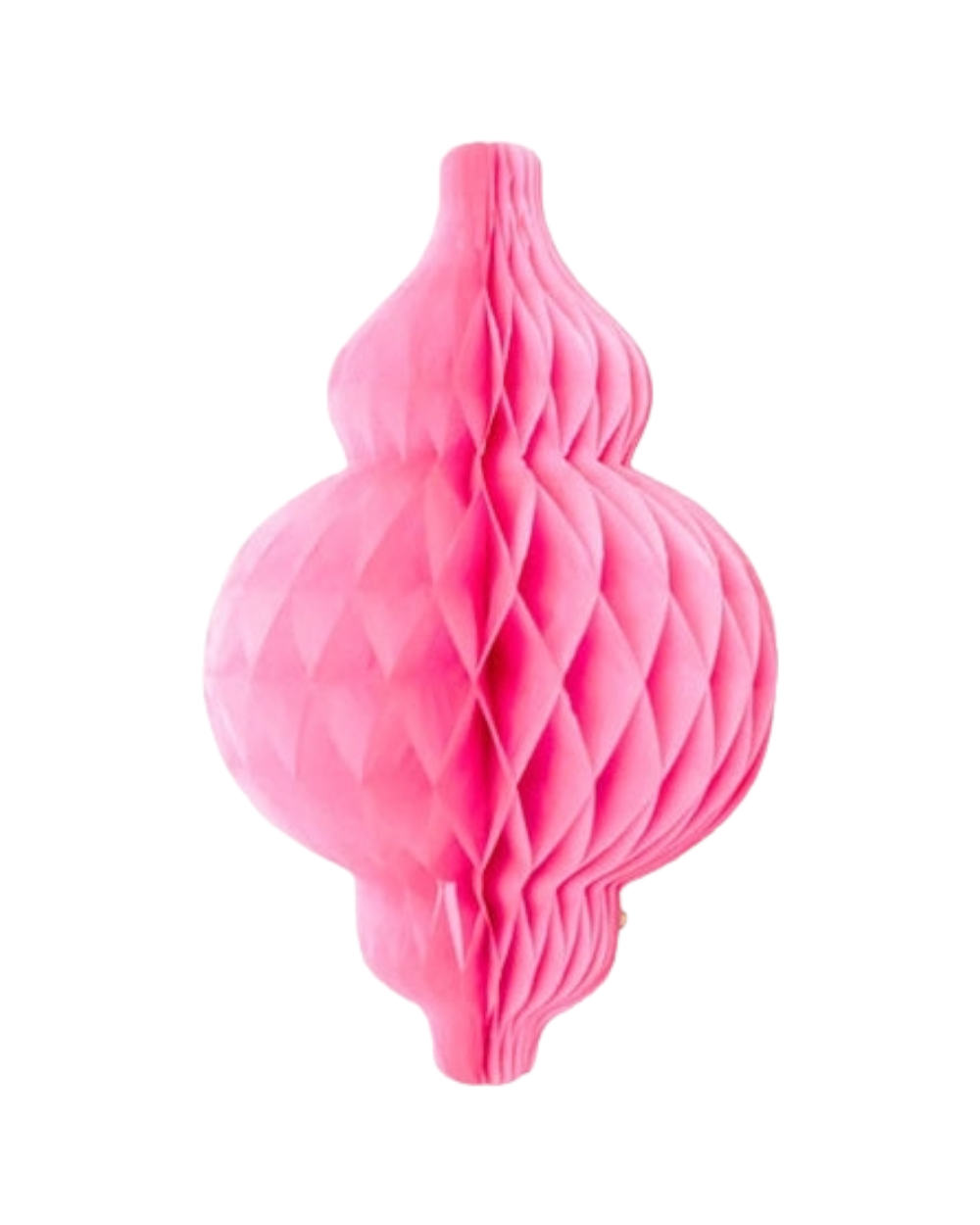 Honeycomb Paper Lantern - Light Pink