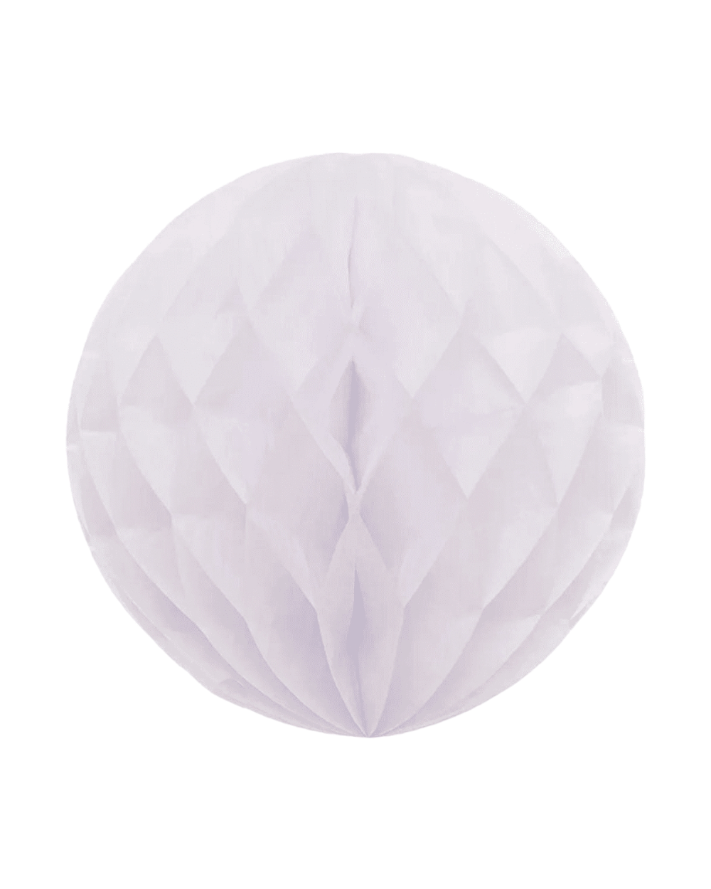 Honeycomb Paper Ball - White