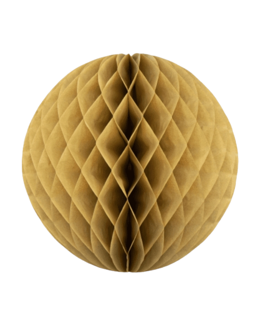 Honeycomb Paper Ball - Gold