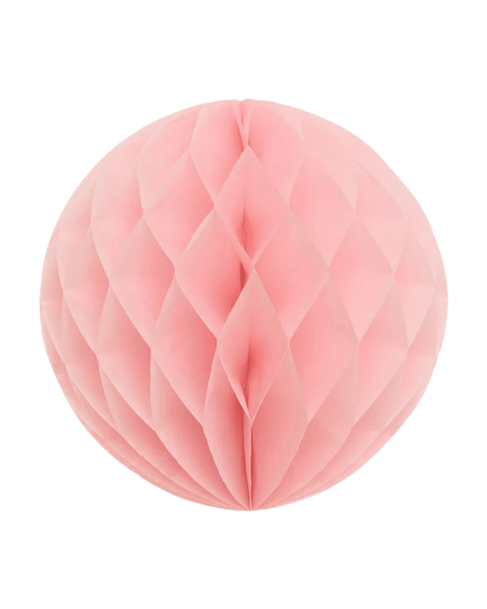 Honeycomb Paper Ball - Pastel Pink