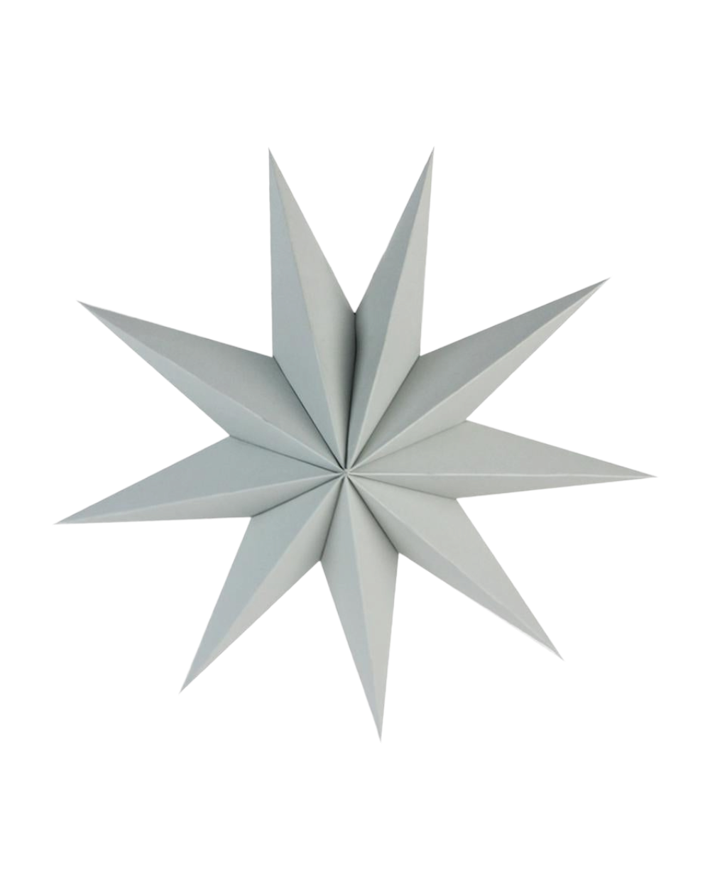 Étoile à suspendre - Argent - Happy Muz Deco